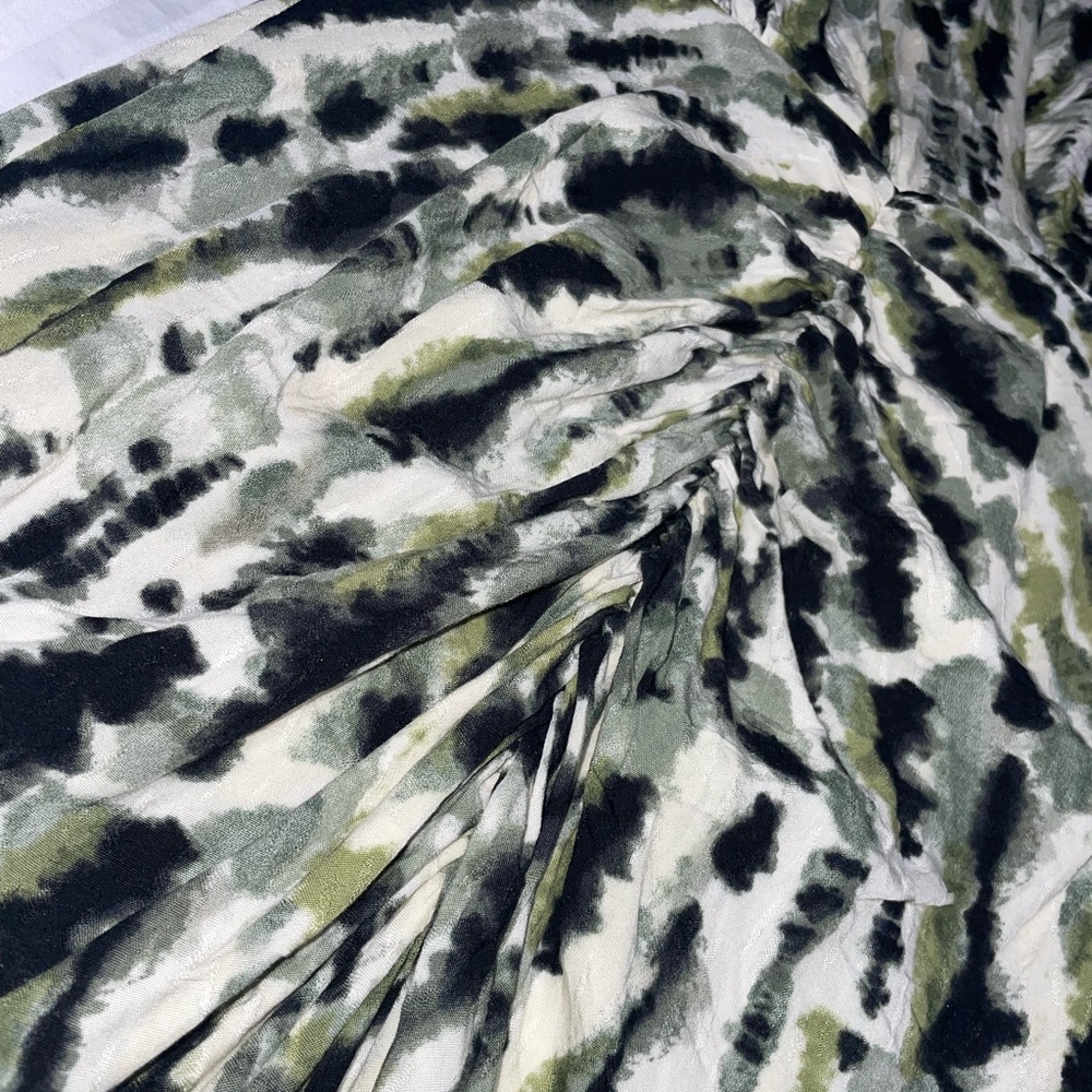 Mango PRINTED DRESS WITH RUFFLED DETAIL - Picture 5 of 5